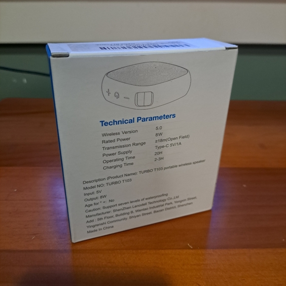 Brand new ipx7 bluetooth waterproof speaker - Picture 5 of 5